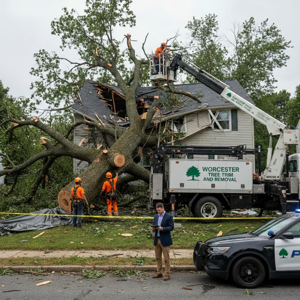 emergency tree service worcester