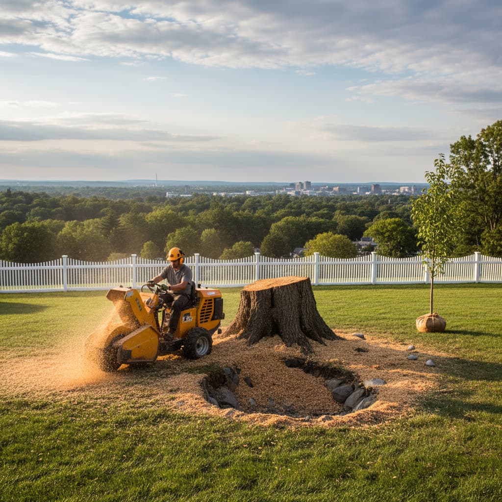 stump grinding worcester