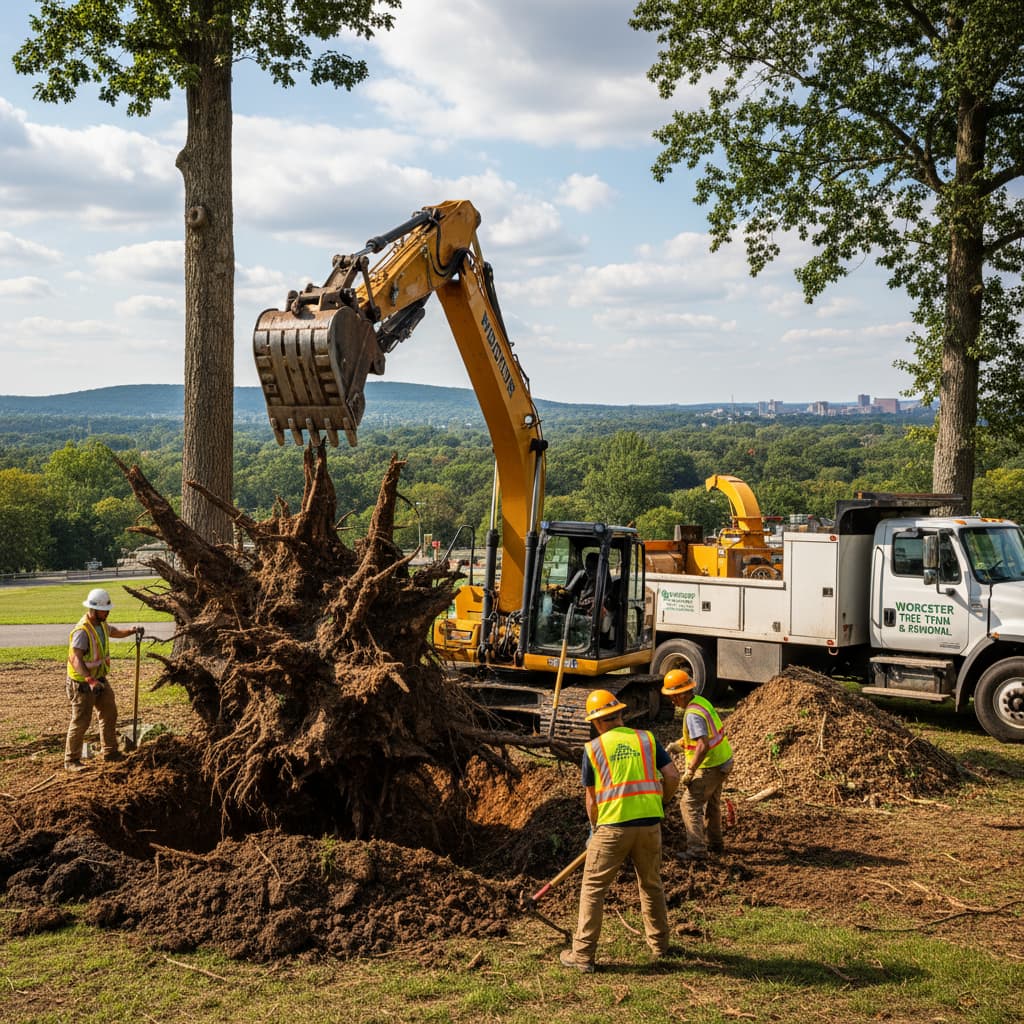 stump removal worcester